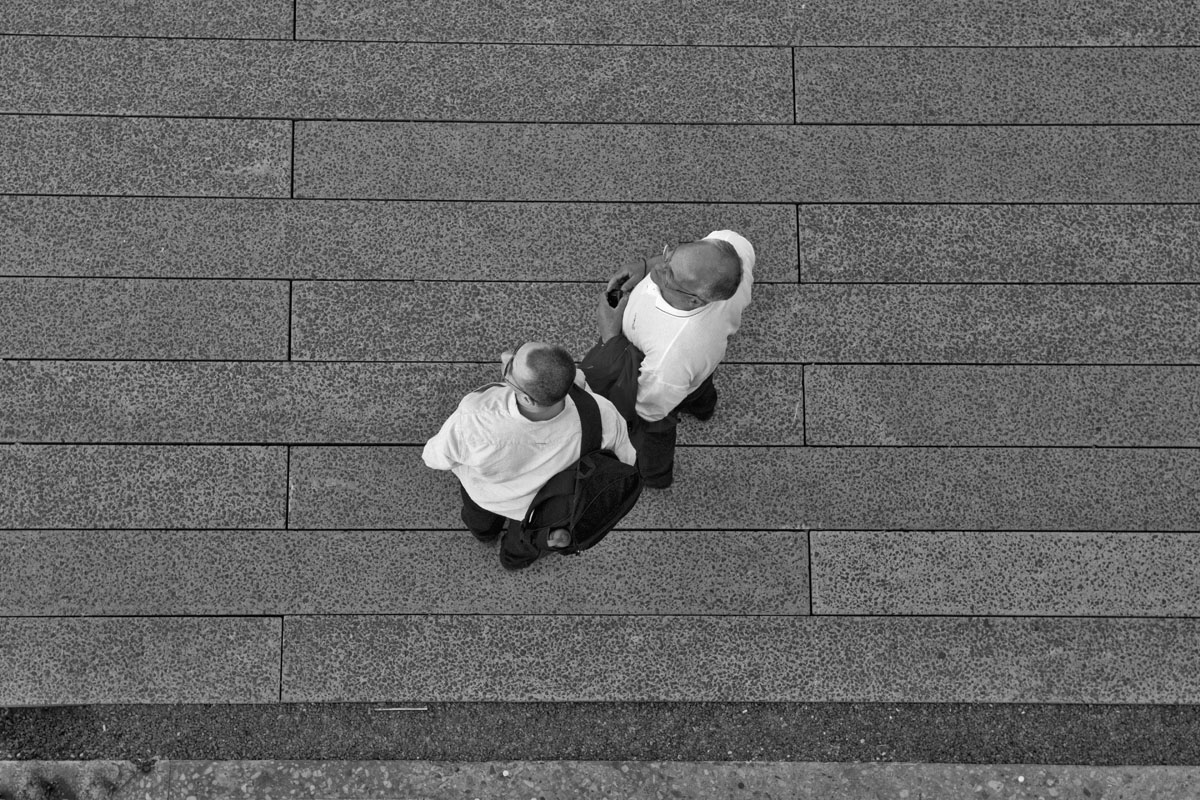 two men