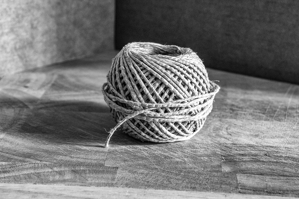 string